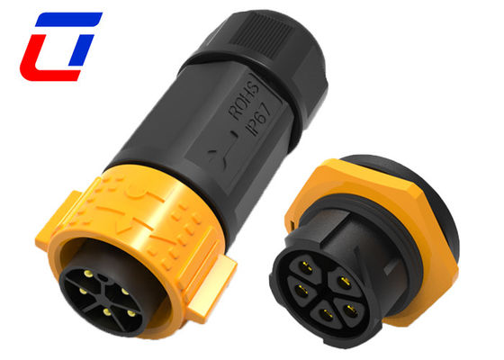 5 Pins Hochstromdraht an Bord Anschluss IP67 30A Stecker und Steckdose Kabel Anschluss