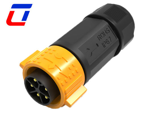 5 Pins Hochstromdraht an Bord Anschluss IP67 30A Stecker und Steckdose Kabel Anschluss