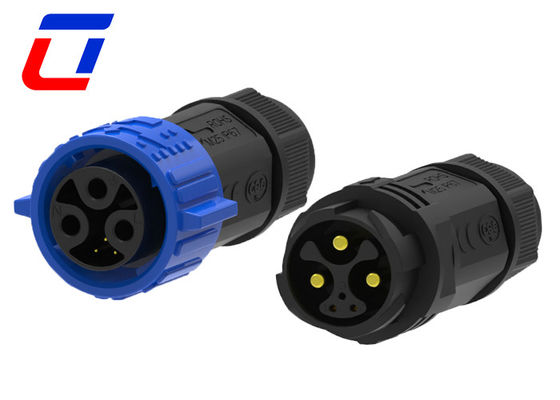M25 3 Pin 50A Wasserdichtes Stromanschluss Druckschloss Wasserdichte Stromanschlüsse
