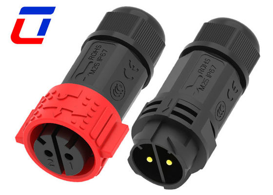 Wasserdichtes 2-Stift-Mann-Frauen-Anschluss 50A für 16,0mm Kabel OD Max.
