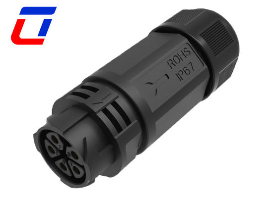 IP67 Wasserdicht 5 Pins Männlich weiblich Steckverbinder Hochstrom 30A mit Druckverschluss