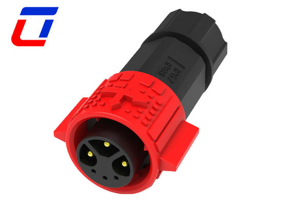 M19 Elektrische Multi-Pin-Anschlüsse Wasserdicht Draht zum Brett 300V mit Schubverriegelung