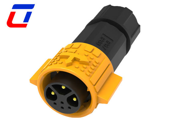 Push Lock Draht zum Board Multi-Pin-Anschlüsse Wasserdicht 3+4 Pin für Stromsignal