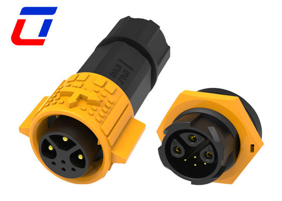 Push Lock Draht zum Board Multi-Pin-Anschlüsse Wasserdicht 3+4 Pin für Stromsignal
