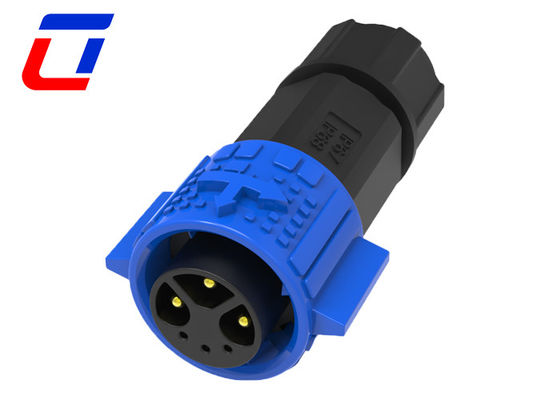 Multi-Pin-Kreislauf-M19-Wasserdichte-Anschluss 3+3-Pin-Signal- und Stromanschlüsse