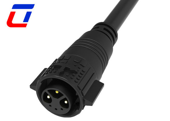 Männliches Kabel Weibliches 6-Pin-Multi-Pin-Anschlüsse wasserdichte Plattenmontage M19 IP67