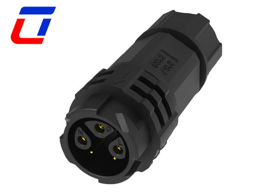 3+2 IP67 Multi-Pin-Anschlüsse Wasserdichte M19 Rundkabel-zu-Kabel-Anschluss
