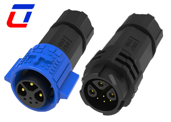7-Pin-Kreislauf-Multi-Pin-Anschlüsse Wasserdicht IP67 3 Power 4 Signal kombinierte Steckdose