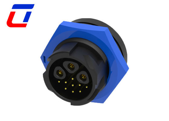 XLR Steckdose Wasserdichte Multi-Pin-Anschlüsse 300V 3 weibliche Leistung 9 männliches Signal