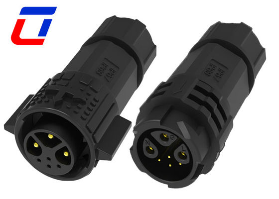 M19 15A Wasserdichtes Männliches Weibliches Stecker und Steckdose IP67 3+4 Pin