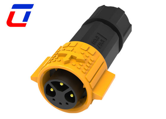 3+3 Pins Runder wasserdichter Kreisverbindung IP67 Männlicher weiblicher Verbindung 6 Pins