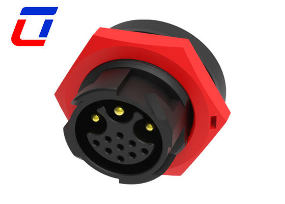 3 9 Stecker Steckdose Wasserdichte Kreisverbindung IP67 Daten- und Stromanschluss