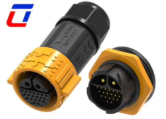 2-Pin-Wasserdichte Kabelanschluss für Strom 20 -Pin-Aussenkabelanschlüsse für elektrische Kabel