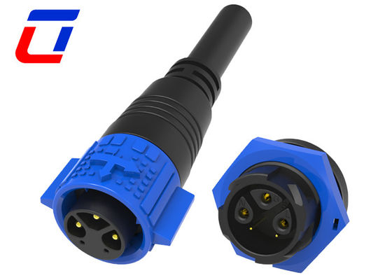 Niederspannung 3-Pin wasserdichtes Kabelanschluss 3+2 M19 Panel Mount Connector IP67