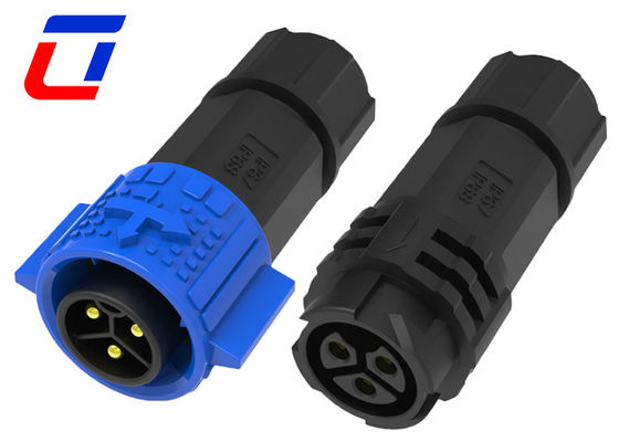 Wasserdichtes Kreislaufdraht-zu-Draht-Anschluss 3-Pin-LED-Anschluss 20 Ampere 300V