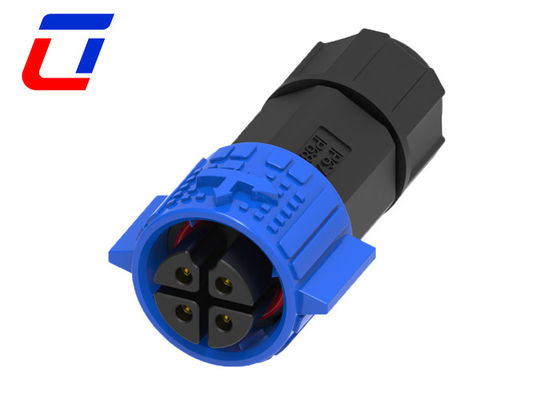 15A 4-Pin-Wasserdichtheit Led-Schnellanschluss für elektrische Energieausrüstung