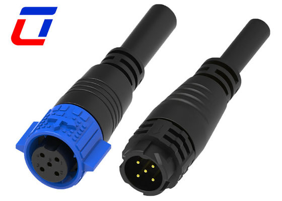 5 Pin 10A Niederspannung Männliche weibliche Kabelanschlüsse Wasserdicht für LED