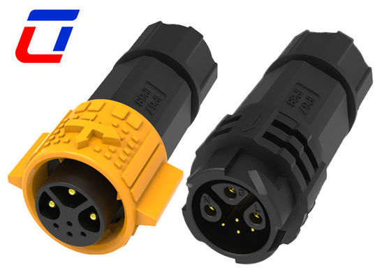 7 Pins M19 Wasserdichte LED-Anschluss 3+4 Pins Wasserdichte Drahtanschlüsse