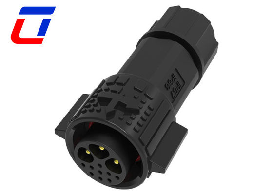 12-Pin-wasserdichtes LED-Anschluss 3 Leistung 9 Signal-wasserdichtes Schottanschluss