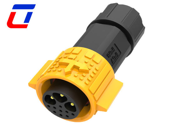 Stromsignal Ip67 12-Pin-Panel-Anschluss Steckverbinder Wasserdicht 3+9 Steckdose