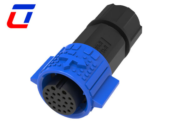 M19 Druckverschluss 2+20 Pin Wasserdicht Stecker Steckdose Wasserdichte elektrische Verbindung