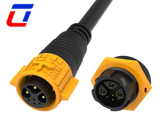 Wasserdichte Steckdose für 7-Pin-Stromsignal 3+4-Pin-Wasserdichte Kabelanschluss für den Außenbereich