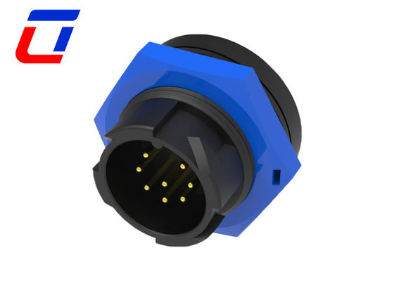 Signal 5A Schnellverriegelung Wasserdichtes Kreislaufanschluss 8 Pin M19 Für LED