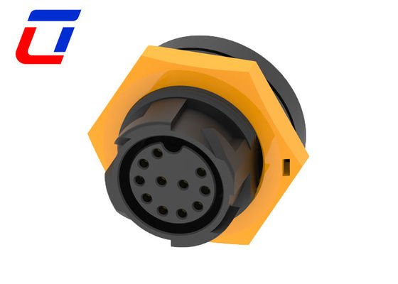 240V 11-Pin wasserdichtes Kreislaufanschluss M19 Männlicher Stecker weiblicher Steckdosisanschluss