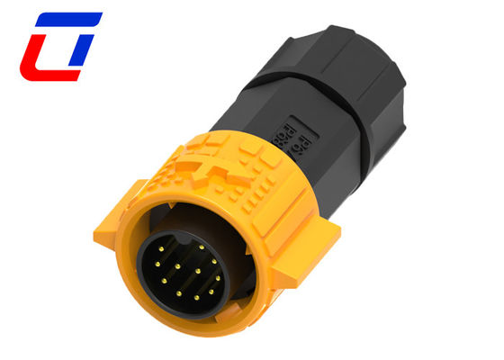240V 11-Pin wasserdichtes Kreislaufanschluss M19 Männlicher Stecker weiblicher Steckdosisanschluss