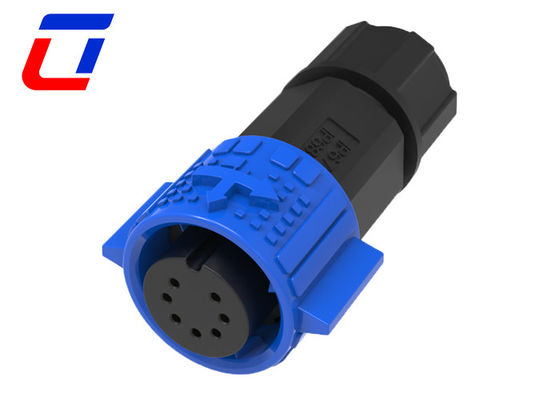 Auswärtiger wasserdichter Steckverbinder PA66 M19 IP67 Stecker 7