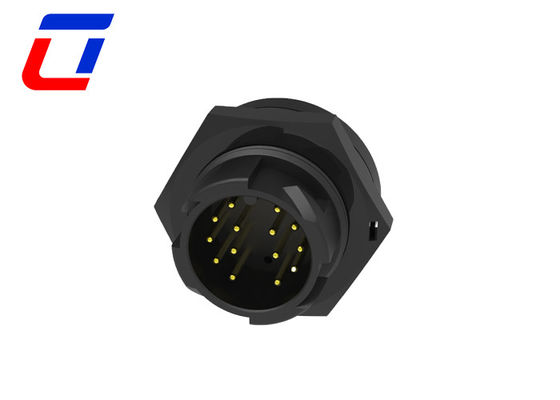 10 Pin 12 Pin 14 Pin 16 Pin Wasserdichtes Datenanschluss, Kunststoff 12V Rundanschluss IP67