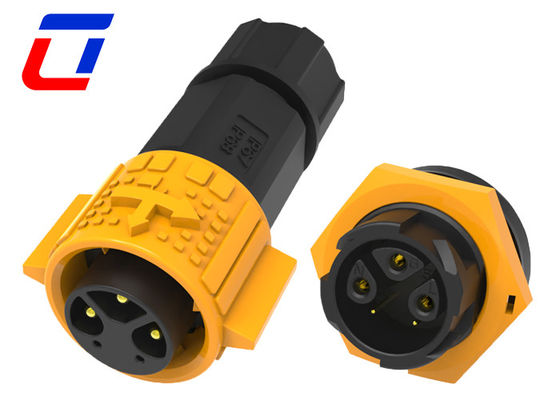 Steckdose für Stromsignal IP67 Wasserdichtes Steckverbinder 3+2 Pin M19 mit Druckverschluss