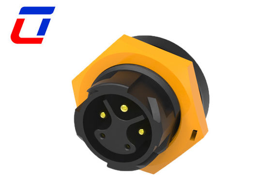 Steckdose für Stromsignal IP67 Wasserdichtes Steckverbinder 3+2 Pin M19 mit Druckverschluss