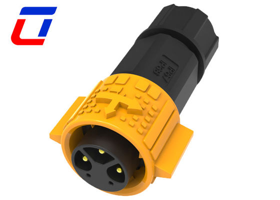Steckdose für Stromsignal IP67 Wasserdichtes Steckverbinder 3+2 Pin M19 mit Druckverschluss