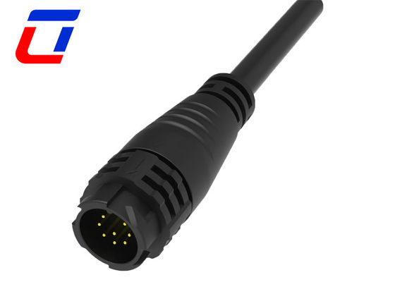 Männliche weibliche Steckdose 8 Pins wasserdichtes Steckverbinder IP67 M19 mit Druckverschluss