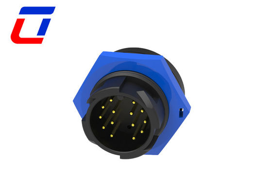 5A 14 Pins Rund IP67 wasserdichtes Steckverbinder M19 Draht an Bord Steckverbinder