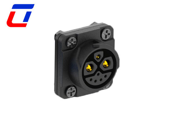 M23 Industrial Plug Socket 8 Multi Pin Connector Wasserdicht für 50A Batterie
