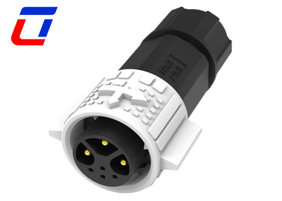 15A Stromsignal 3+4 Pin Wasserdicht Männlich 7 Pin Stecker Weiblich Panel Mount Stecker