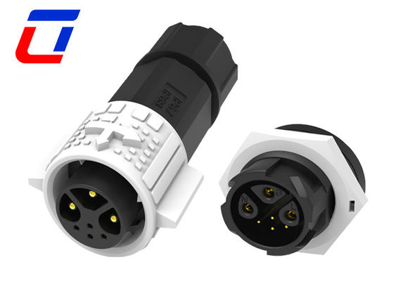 15A Stromsignal 3+4 Pin Wasserdicht Männlich 7 Pin Stecker Weiblich Panel Mount Stecker