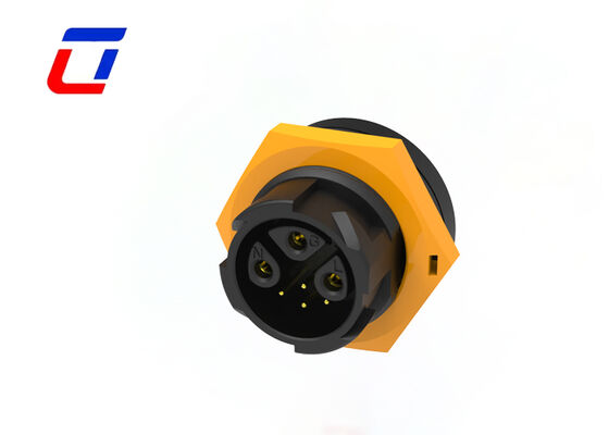 Wasserdichte Anschlüsse für den Außenbereich M19 3+4 Pin IP67 Wasserdichte Anschlüsse