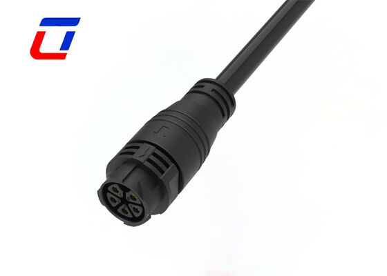 5 Pins Industriewasserdichte Leistung 300V M25 Kabel Schubschloss Männlich zu weiblich