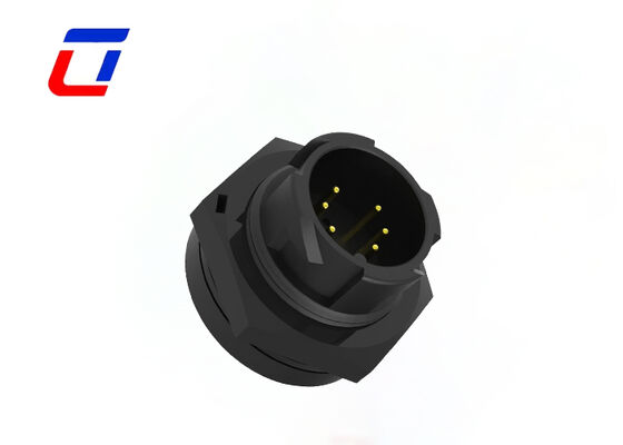 15A M19 6Pin Waterproof Low Voltage Connectors ODM Plug And Socket Connector