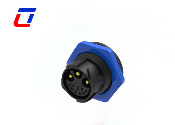 M25 wasserdichtes Steckverbinder Draht zum Brett 3+9 Steckdaten-Stromanschluss PA66 Außen