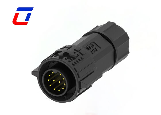 M19 12 Pin Panel Mount Connector Wasserdicht Schnell trennen Kabel an Bord Anschlüsse