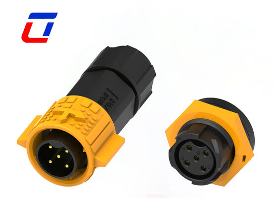 5-polige elektrische Stecker und Buchsen M19 Hochstrom Draht-zu-Platine-Steckverbinder