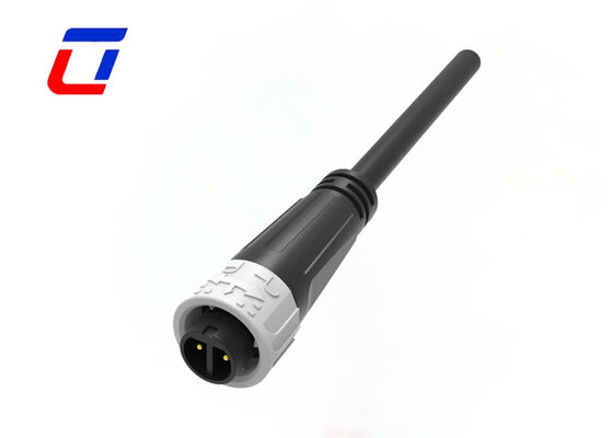 10A Schnellverschluss-Elektrosteckverbinder M16 2-polig wasserdicht für den Außenbereich