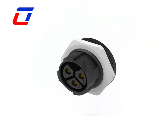 M25-Schalttafel-Stromanschluss, 3-polig, 50A, Schnellverschluss-Elektrosteckverbinder