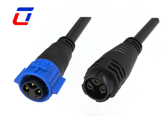 3+2 Pin Signal And Power Connector M19 Wasserdicht für Landschaftsbeleuchtung