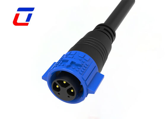 3+2 Pin Signal And Power Connector M19 Wasserdicht für Landschaftsbeleuchtung