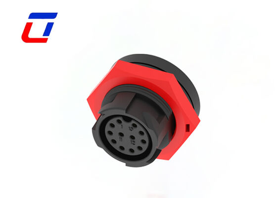 M19 12 Pin Waterproof Cable Connector IP67 300V Led Quick Connector